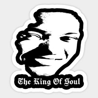 Sam Cooke The King Of Soul Sticker